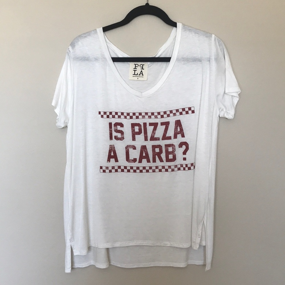 NWOT White Pizza Top